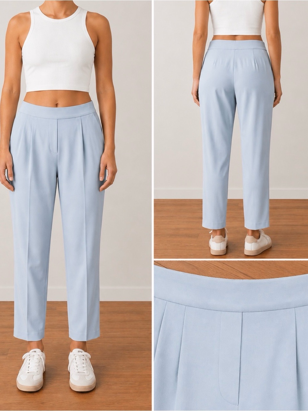 Babaton atelier pant light blue
